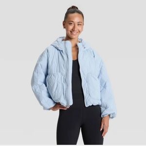 Women's Quilted Hooded Jacket - All In Motion Medium